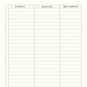 Pantry Inventory Tracker